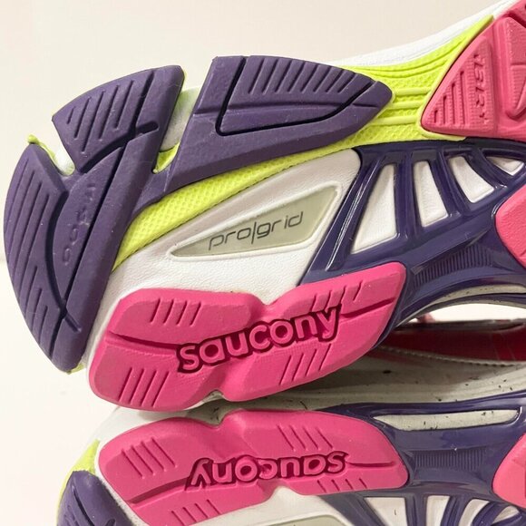 Saucony Progrid Guide 6 Running Shoes Youth Girls Size 7 - Picture 6 of 16